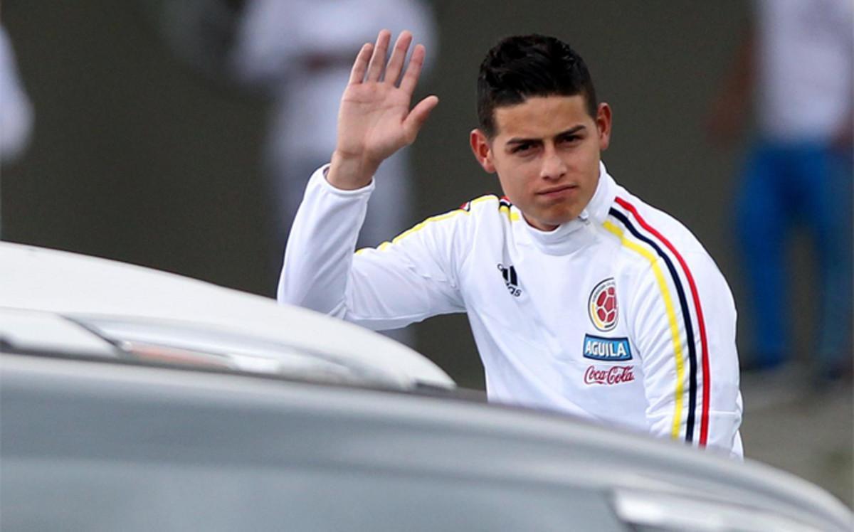 James Rodríguez se gana un 'toque' por sus frases con Colombia