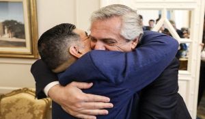 El emotivo mensaje de Alberto Fernández, presidente de Argentina, tras la muerte de Maradona El emotivo mensaje de Alberto Fernández, presidente de Argentina, tras la muerte de Maradona