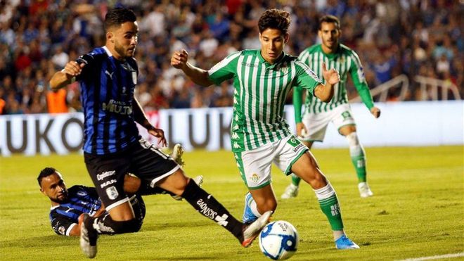 Diego Lainez será cedido al Braga tras renovar hasta 2025