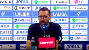 Bordalás: ¿El arbitraje? No creo que haya beneficiado a uno por encima de otro