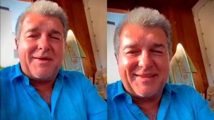 ¡Joan Laporta se lanza e imita a Marilyn Monroe cantando el mítico Happy Birthday! No deja de sorprendernos...