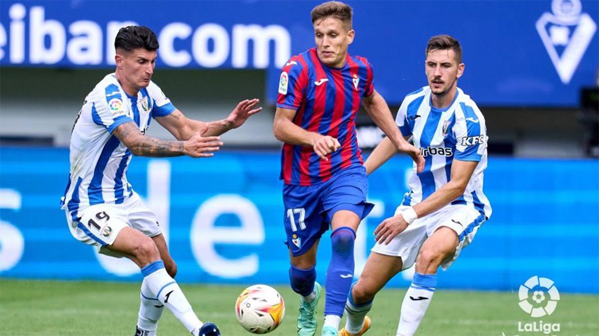 El resumen del partido entre el Eibar y el Leganés