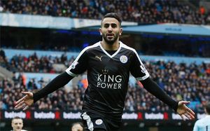 Mahrez volvió a lanzar un guiño al Barça Mahrez volvió a lanzar un guiño al Barça