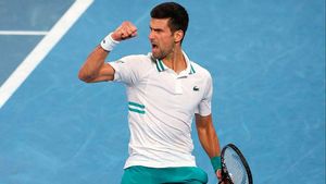 Djokovic, en el Open de Australia Djokovic, en el Open de Australia