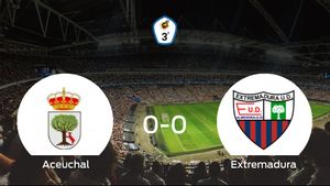 El EMD Aceuchal y el Extremadura B se reparten los puntos en un partido sin goles (0-0) El EMD Aceuchal y el Extremadura B se reparten los puntos en un partido sin goles (0-0)