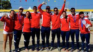 Grans resultats del tennis platja català al Campionat Europeu