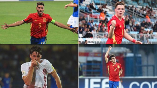 Abel, Sergio, Miranda y Mateu tienen un papel destacado en el Mundial Sub-17 Abel, Sergio, Miranda y Mateu tienen un papel destacado en el Mundial Sub-17