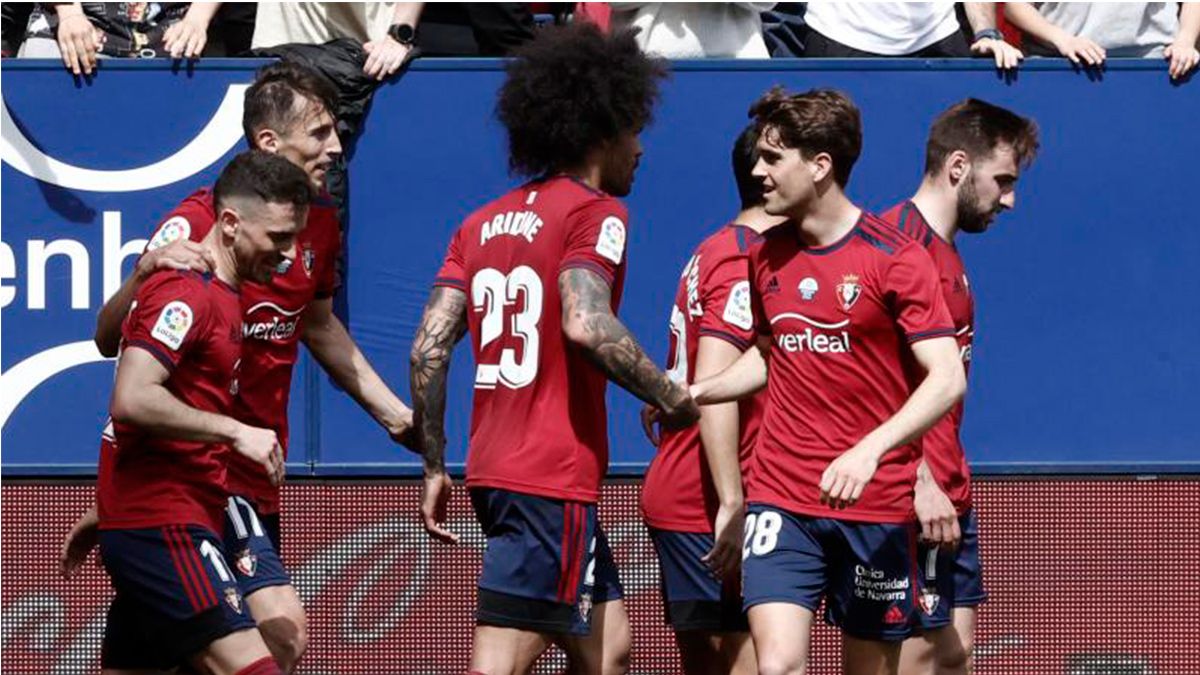 Osasuna se afianza en El Sadar antes de recibir al Madrid