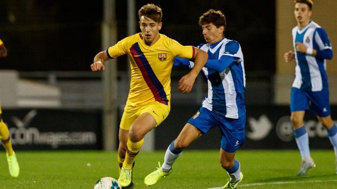 Nico González, una de las sensaciones en el filial Nico González, una de las sensaciones en el filial