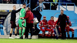 Donnarumma se marchó lesionado Donnarumma se marchó lesionado