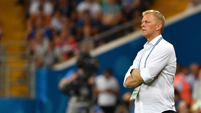 Heimir Hallgrímsson estuvo siete años con la selección de Islandia, tras entrar en 2011 como ayudante del sueco Lars Lagerbäck Heimir Hallgrímsson estuvo siete años con la selección de Islandia, tras entrar en 2011 como ayudante del sueco Lars Lagerbäck