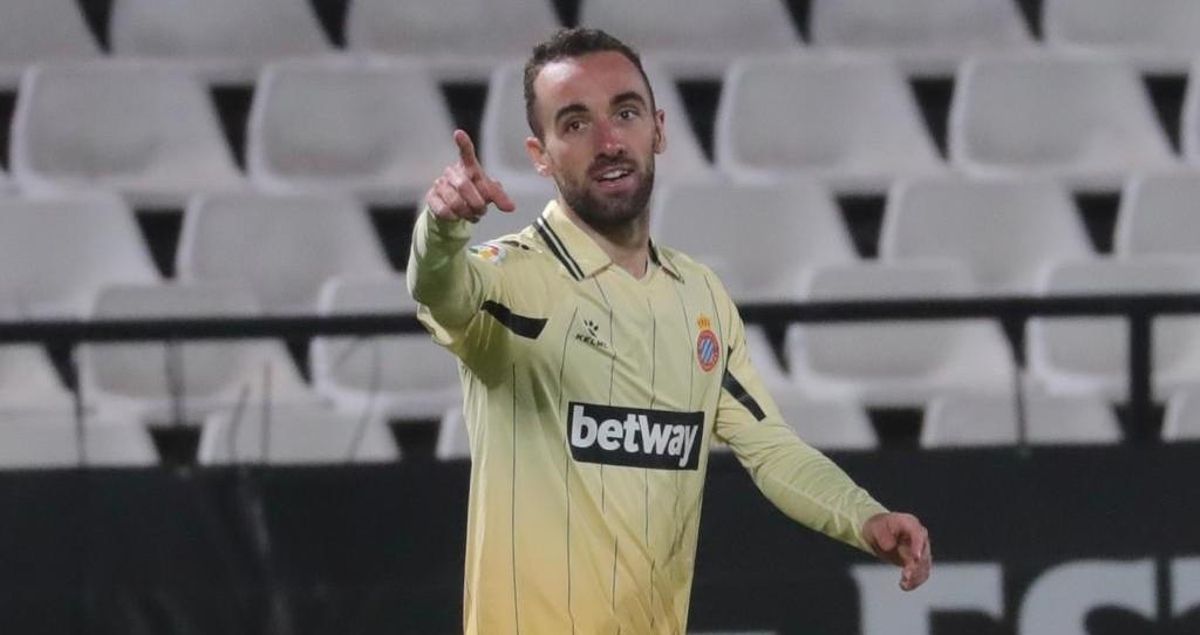 Darder celebrando uno de sus goles Darder celebrando uno de sus goles