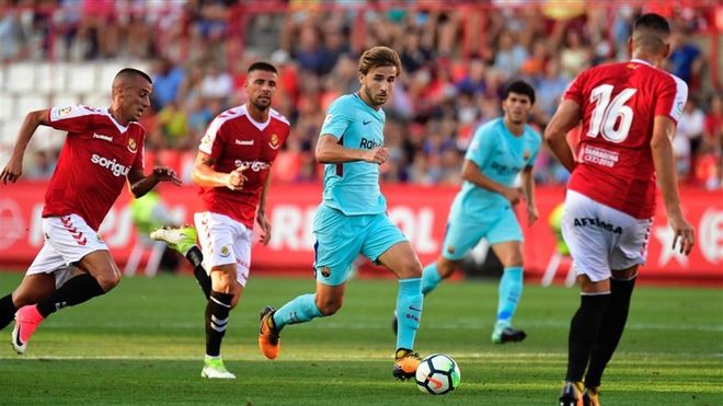 Samper disputó en Tarragona uno de sus últimos partidos con el Barça Samper disputó en Tarragona uno de sus últimos partidos con el Barça