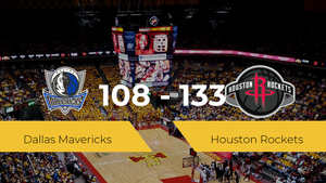 Houston Rockets se impone por 108-133 frente a Dallas Mavericks Houston Rockets se impone por 108-133 frente a Dallas Mavericks