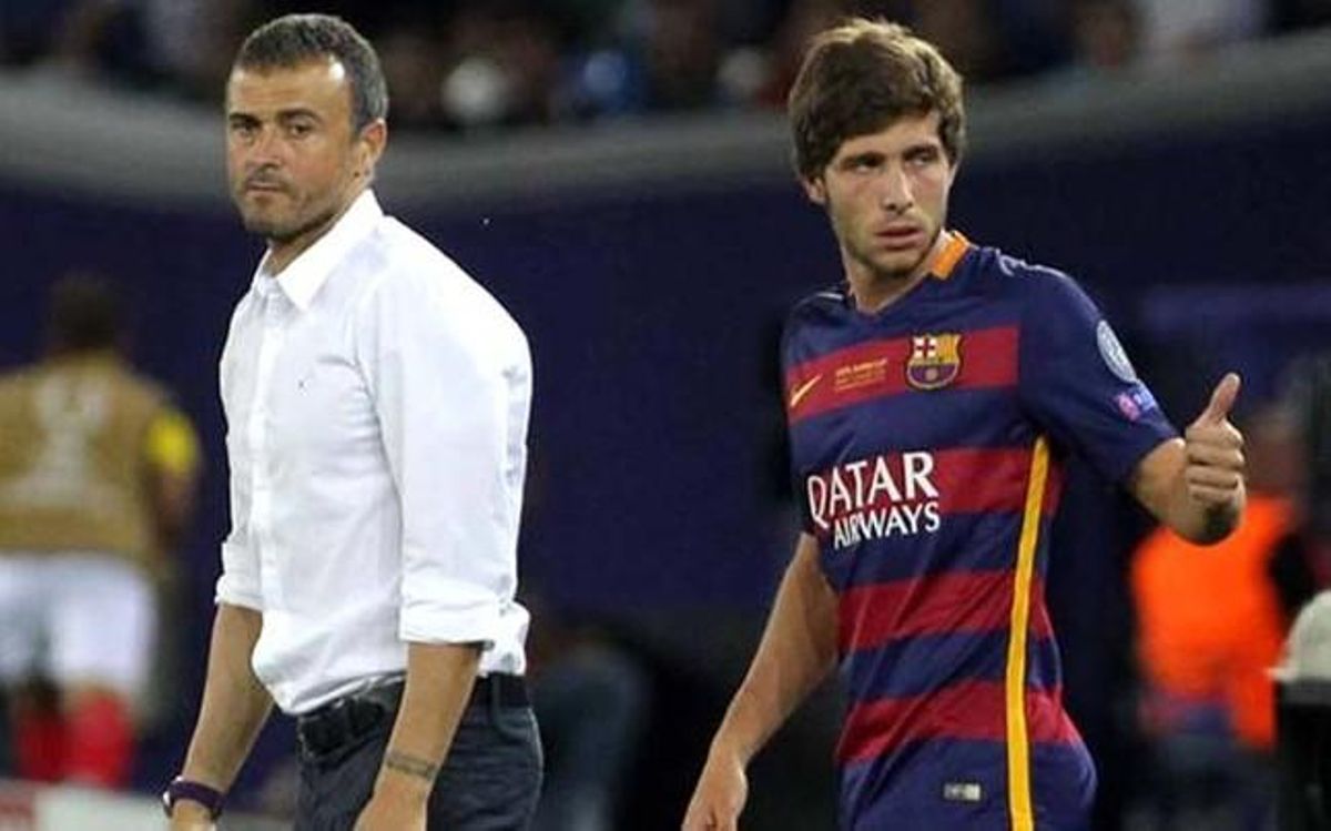 Sergi Roberto, un comodín para Luis Enrique Sergi Roberto, un comodín para Luis Enrique