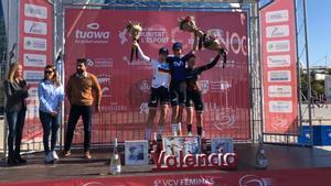Mackaij, Lipper y Noskova, en el podio de Valencia