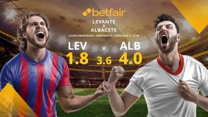 Levante UD vs. Albacete Balompié: alineaciones, horario, TV, estadísticas y pronósticos Segunda División