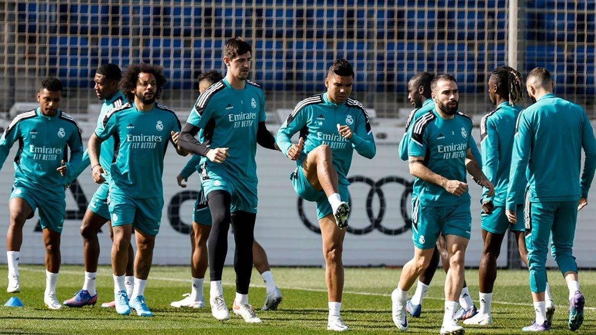 Real Madrid return to training