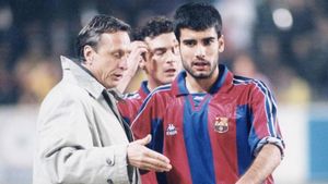 Cruyf y Guardiola, en los tiempos del Dream Team Cruyf y Guardiola, en los tiempos del Dream Team