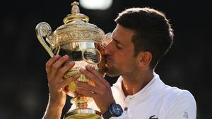 Djokovic, siete veces ganador en Wimbledon