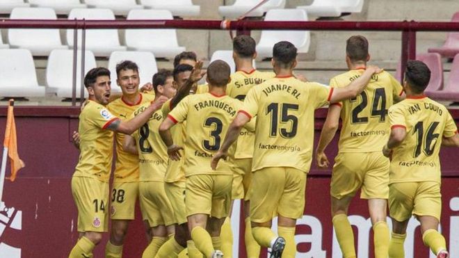 El Girona se enfrentará al Sporting de Gijón en un importantísimo duelo para determinar los participantes de la liguilla El Girona se enfrentará al Sporting de Gijón en un importantísimo duelo para determinar los participantes de la liguilla