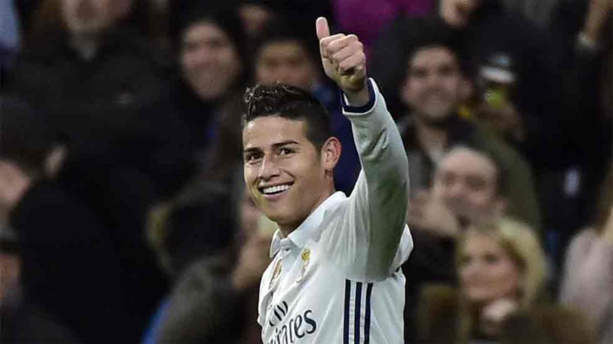 James Rodríguez quiere seguir en el Real Madrid