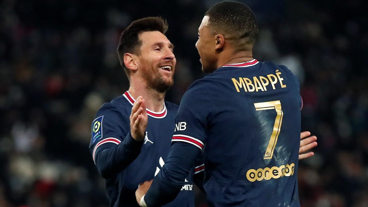 Leo Messi y el centenario Mbappé doblegaron al Mónaco