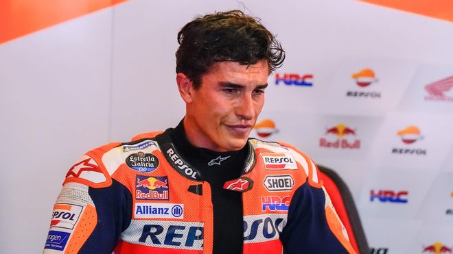 Marc no pudo evitar las lágrimas de emoción Marc no pudo evitar las lágrimas de emoción