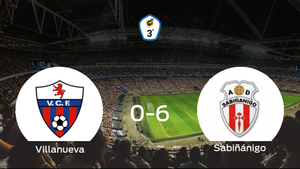 El Sabiñánigo se lleva los tres puntos a casa tras golear al Villanueva (0-6) El Sabiñánigo se lleva los tres puntos a casa tras golear al Villanueva (0-6)