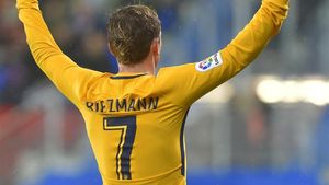 El dorsal con el 7 está reservado para que siga luciéndolo Griezmann El dorsal con el 7 está reservado para que siga luciéndolo Griezmann