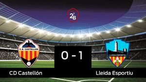El Lleida Esportiu vence 0-1 frente al Castellón El Lleida Esportiu vence 0-1 frente al Castellón