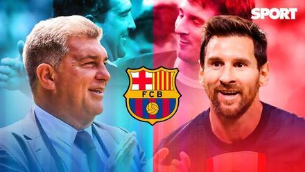 Un nuevo paso en la relación Laporta - Messi