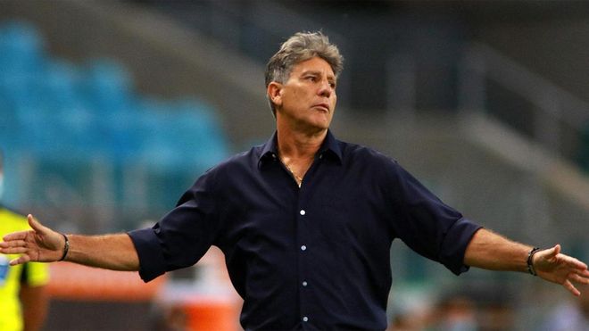 Renato Portaluppi, un técnico carismático que ha dejado huella en el Gremio Renato Portaluppi, un técnico carismático que ha dejado huella en el Gremio