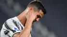 Cristiano Ronaldo, frustrado en Turín