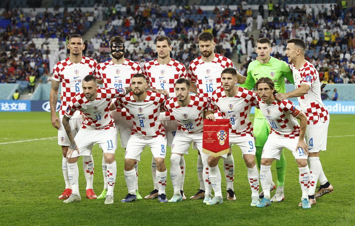 La selección de Croacia, cuartofinalista