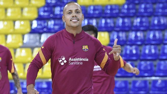 Ferrao se está entrenando al mismo ritmo que sus compañeros Ferrao se está entrenando al mismo ritmo que sus compañeros