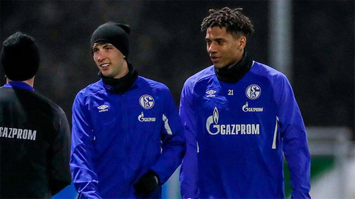 Primer entrenamiento de Todibo con el Schalke 04