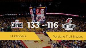 LA Clippers consigue la victoria frente a Portland Trail Blazers por 133-116 LA Clippers consigue la victoria frente a Portland Trail Blazers por 133-116