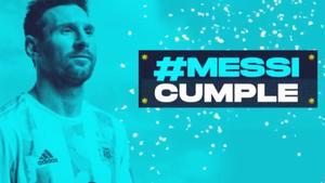 ¡Leo Messi cumple 35 años y recibe este emotivo y bonito homenaje!