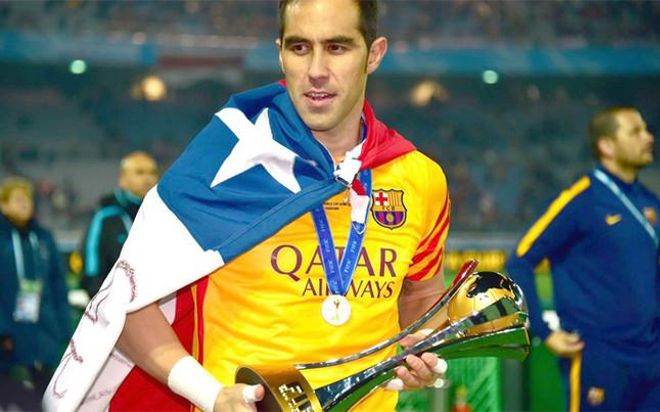 El 2015 fue un gran año para Claudio Bravo El 2015 fue un gran año para Claudio Bravo