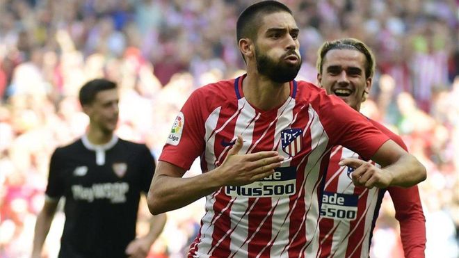 Carrasco, en su etapa en el Atlético de Madrid Carrasco, en su etapa en el Atlético de Madrid