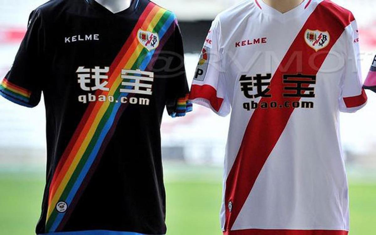 dos Maniobra medio El Rayo lucirá los colores del arcoíris en su camiseta suplente