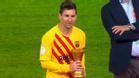 Leo Messi, MVP de la final de Copa ante el Athletic Club