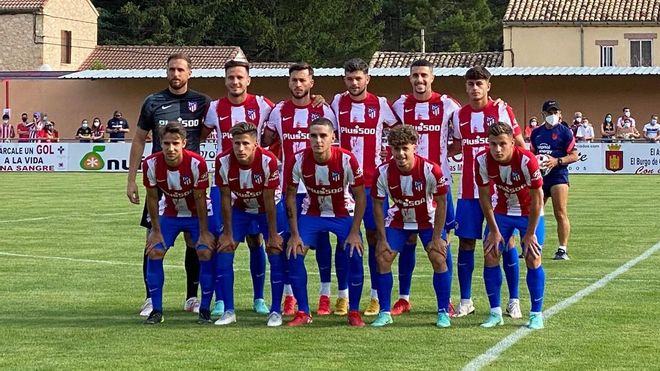 Primer once de la pretemporada de Simeone Primer once de la pretemporada de Simeone