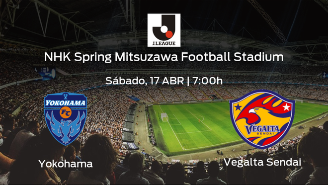 Previa del partido: el Yokohama recibe al Vegalta Sendai Previa del partido: el Yokohama recibe al Vegalta Sendai