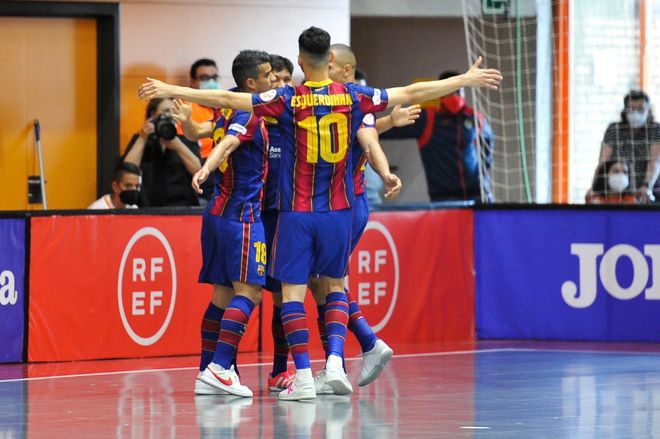 El Barça completó un gran encuentro en Tudela El Barça completó un gran encuentro en Tudela