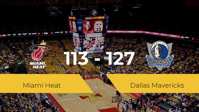 Dallas Mavericks consigue vencer a Miami Heat (113-127) Dallas Mavericks consigue vencer a Miami Heat (113-127)