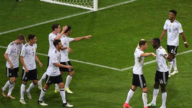 Alemania pasó a la final de la Confederaciones con facilidad Alemania pasó a la final de la Confederaciones con facilidad