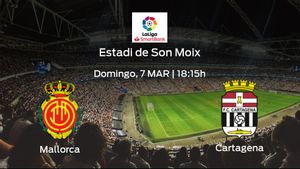 Previa del partido: el Mallorca defiende el liderato ante el Cartagena Previa del partido: el Mallorca defiende el liderato ante el Cartagena