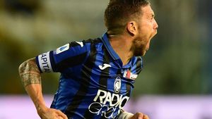 Papu Gómez, durante uno de sus últimos partidos con la Atalanta Papu Gómez, durante uno de sus últimos partidos con la Atalanta